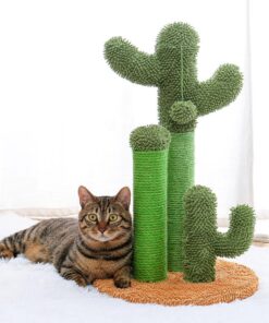 Cactus Shaped Cat Scratching Post iLovPets.com