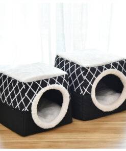 Collapsible Cat House and Bed iLovPets.com