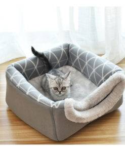 Collapsible Cat House and Bed iLovPets.com