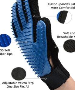 Silicone Pet Grooming Glove iLovPets.com